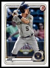 2020 Bowman Draft Tristen Lutz Milwaukee Brewers #BD-68