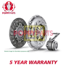 Fits Ford Mondeo 2002-2007 1.8 2.0 + Other Models Clutch Kit 3PC Poppy