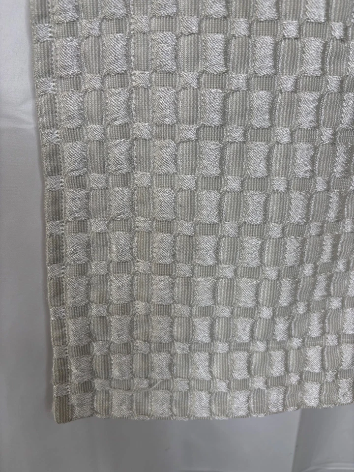 Hotel Collection Moderno Geométrico Euro Sham Set De 3 Fundas IRERWORKS Crema Marfil Foto 3 de 4