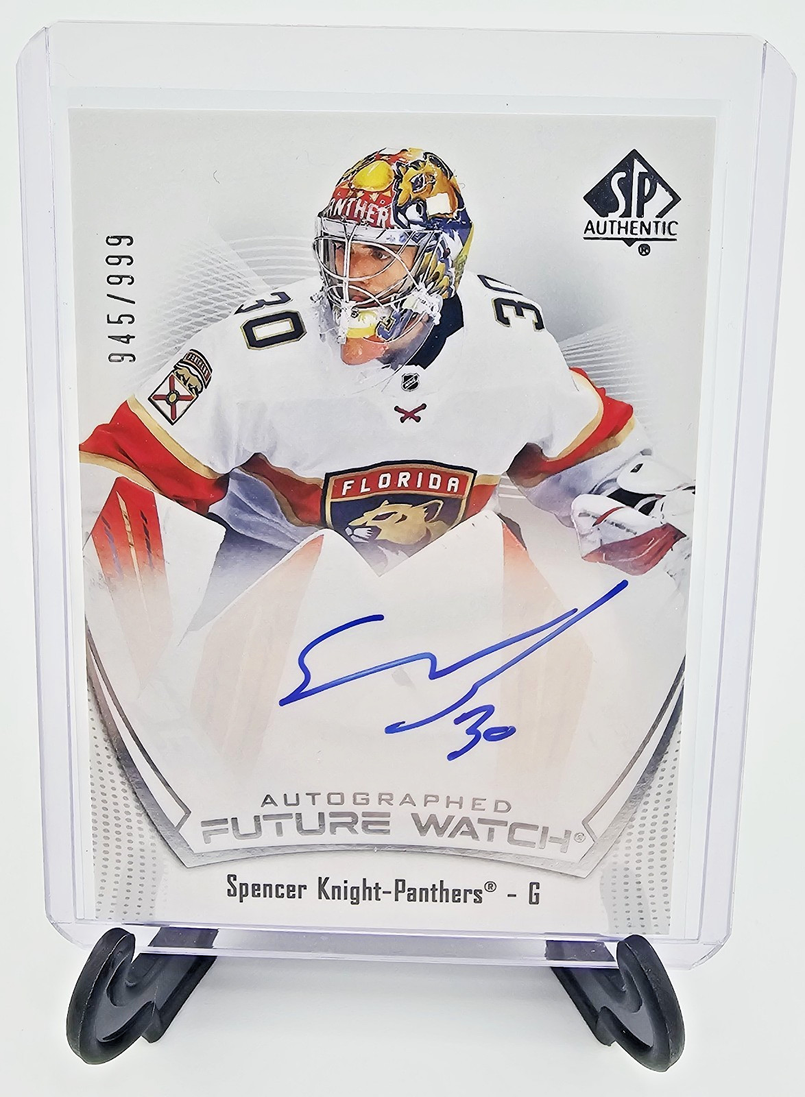 2021-22 UD SP Authentic SPENCER KNIGHT Future Watch Auto Rookie /999 RC #111