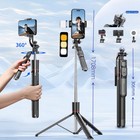 Selfie Stick Tripod 1708mm Monopod Bluetooth Remote 360° Rotation Mobile Phones