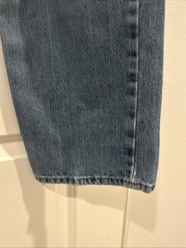 Jeans Cinch para hombre 34x36 etiqueta negra pierna recta vaquero occidental - Imagen 11 de 19