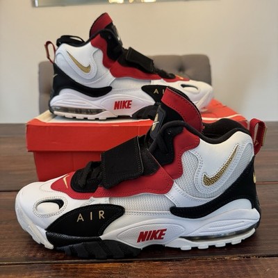Nike Air Max Speed Turf 49ers Shoes (2018) Sz 10.5 Men's RARE 525225-101