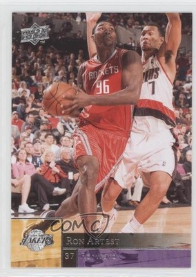 2009-10 Upper Deck Metta World Peace Ron Artest #63 0q0