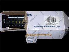 Cable Matters 12 Port Blank Patch Panel Rackmount or Wall Mount Cat 6 180058-US