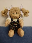 Vintage 1978/1982 Cabbage Patch Kid Doll,Floral Corduroy Overalls Jumpers Rare.