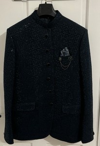 Wedding clothing for Men - Teal Blue - Asian Jodhpuri Sherwani