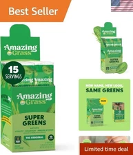 Greens Blend Superfood: Nutrient-Rich Smoothie Mix with Spirulina & Probiotics