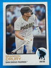 Brandon Drury 2022 Topps Heritage High Number #593