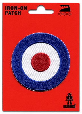 Target / RAF Roundel / Mod Logo sew-on cloth patch 70mm round | eBay ...
