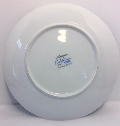 Noritake Blue Orchard 4 Dessert B&B Plates 6695 Cook n Serve 61/4" 1965 Japan. - Picture 4 of 7