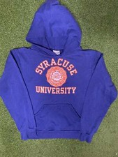 80s Syracuse Orangemen - Vintage University Hoodie Youth Medium 