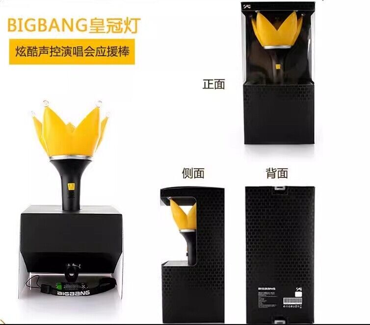 BIGBANG LIGHT STICK Ver.4 BLACK (ペンライト) BIGBANG Official Light Stick Ver.4 / Black / Kpop Concert