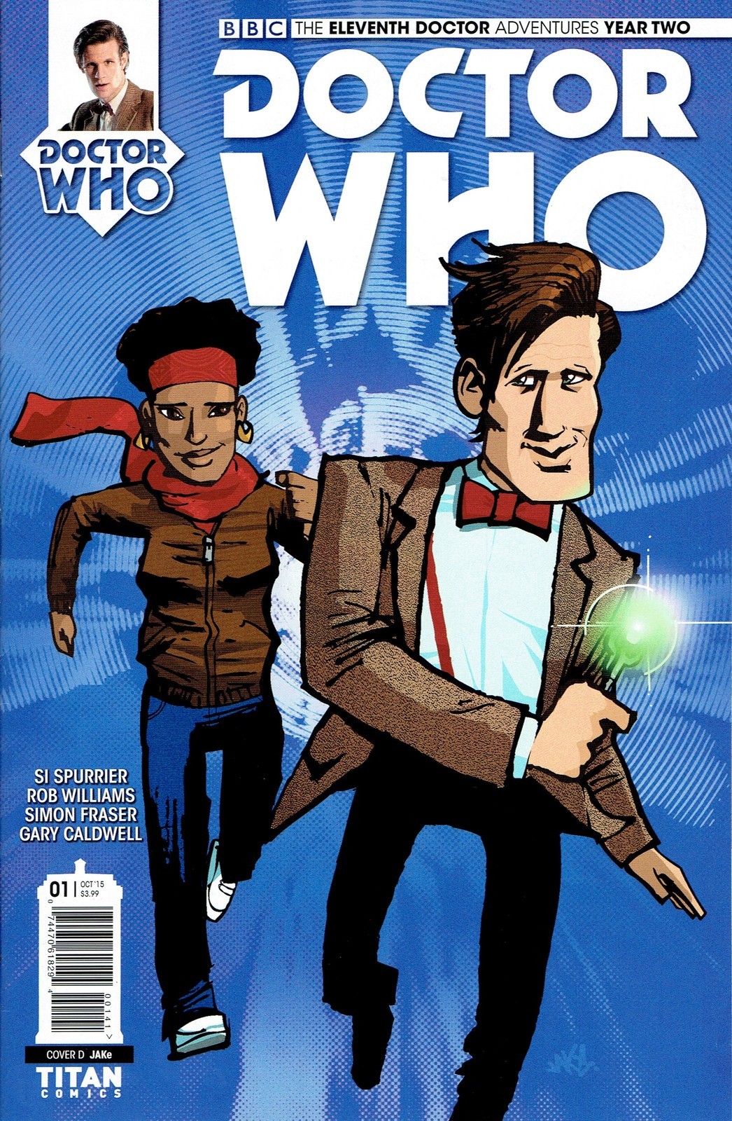 DOCTOR WHO ELEVENTH YEAR TWO #1 JAKE VARIANT COVER | eBay