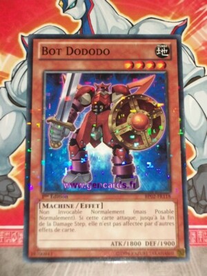 Carte YU GI OH BOT DODODO BP02-FR118 MOSAIQUE RARE
