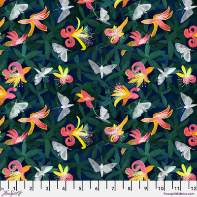 Free Spirit Katy Tanis Madagascar Adventure Baobab Bloom Multi Fabric By Yard