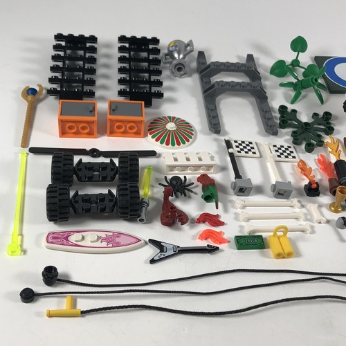 Lego Accessories Lot Staircase Tools Guitar Light Saver Animals + more some Vtg - Picture 11 of 12