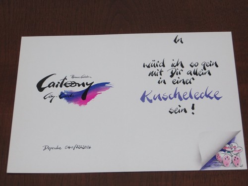 Diddl Karte CARTOONY CITY- CARDS Klappkarte Auswählen NEU und unbenutzt RARITÄT - Bild 10 von 20