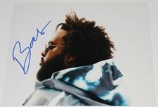 RAPPER BAS (ABBAS HAMAD) SIGNED AUTHENTIC 11x14 PHOTO 1 w/COA J. COLE DREAMVILLE