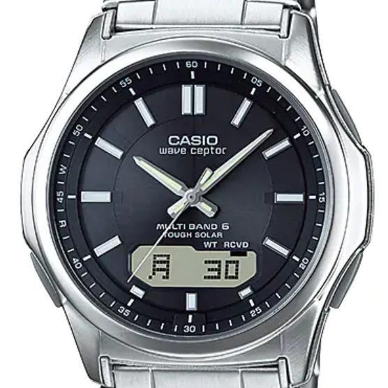 CASIO WAVE CEPTOR WVA-M630D-1AJF Analog Digital Men's Watch Black ...