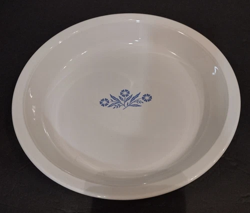 Vintage Pyrex Corning Ware Blue Cornflower 9" Pie Plate P-309
