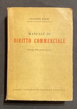 Giuseppe Ferri MANUALE DI DIRITTO COMMERCIALE Utet 1962