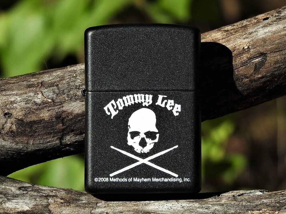 Zippo Lighter - Tommy Lee - Motley Crue - Dr. Feelgood - Shout at the Devil
