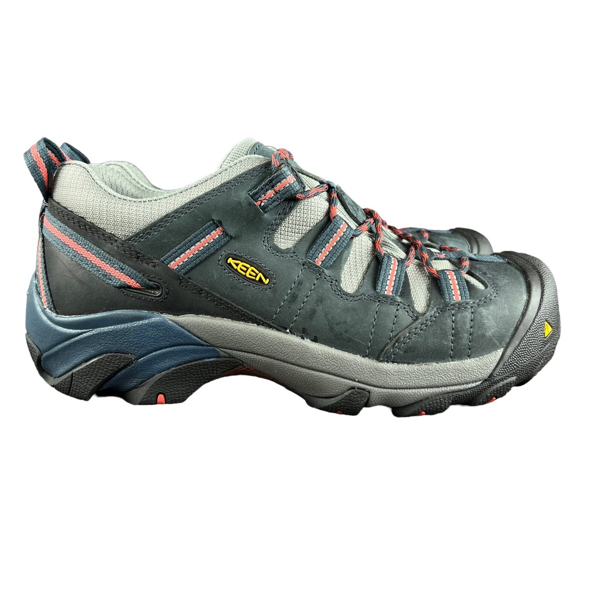 KEEN Utility Detroit Low Blue Steel Toe Work Shoes 1012784