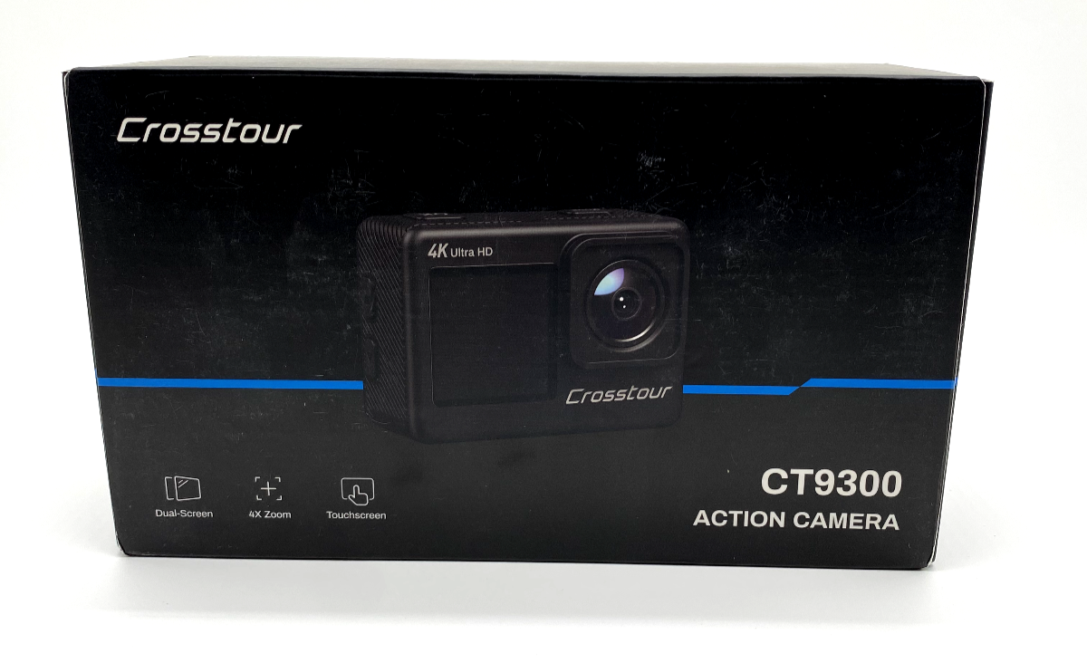 Crosstour CT9300 Action Camera 4K 24MP Dual Touch Screen