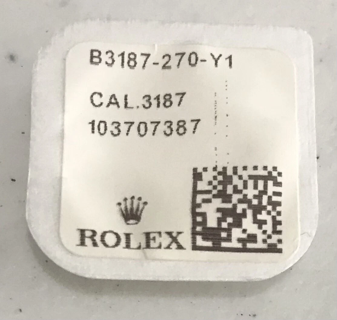 Rolex calibre cheap 3187