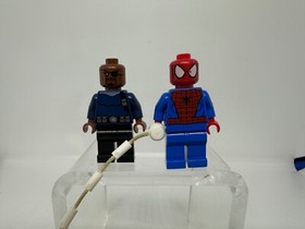 Lego Marvel 2013 Spider-Man Spider-Cycle Chase 76004 Complete Minifigure Set