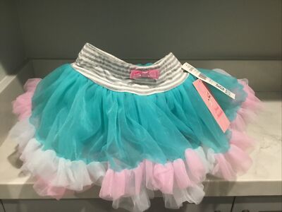 Jona Michelle Size XS 2T 3T Blue TuTu Skirt New