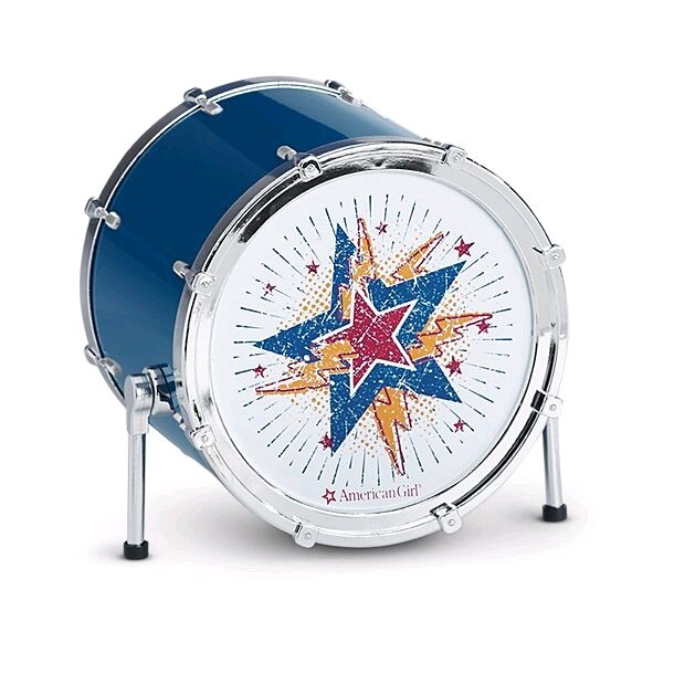 american girl doll logan drum set