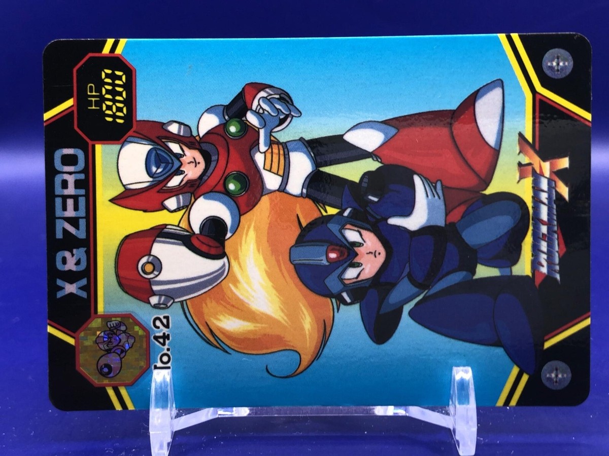 X Zero Mega Man Megaman X No.42 Card Bandai 1995 Japanese | eBay