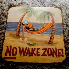Beach Scene Sign/ Wall Wooden Art