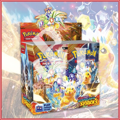 Surging Sparks 未開封 2BOX シュリンク付 2ボックス ポケカ