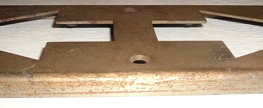 Antiguo Ascensor Arriba Abajo FLECHA DIRECCIÓN PANEL Indicador Acero *Pieza *SIN flechas Foto 2 de 3