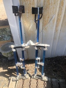 Yescom 08STI0022440B03 Aluminum Drywall Stilts - Blue