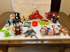 Vintage toys Disney Tarzan Babe Tigger Pooh Teletubbies Ninji turtle Pokemon etc