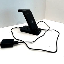 3 In 1 Fast Charging Station FT510 Apple Phone Watch And Earphones Black