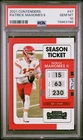 Patrick Mahomes 2021 Panini Contenders Football Card #47 Graded PSA 10