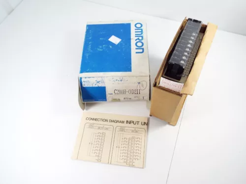OMRON C200H-0D211 SYSMAC C200 I/O MODULES 12 PT-TRAN 24V  0.3A OUTPUT MODULE NEW