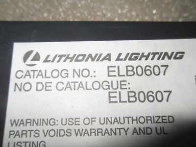 Lithonia Lighting ELB0607 Rechargeable Battery