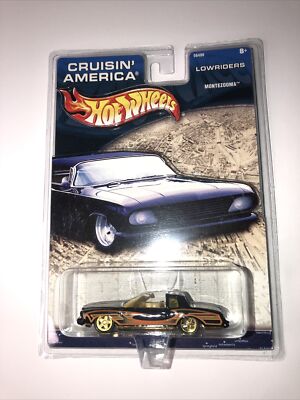 【1】Hot Wheels Cruisin Montezooma 2002 Hot Wheels Cruisin America Lowriders Montezooma Black