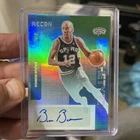 2023-24 Panini Recon Archetype #4/5 Bruce Bowen Autographed Card San Antonio