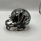 Atlanta Falcons Patrick Kerney Signed Autographed Throwback Riddell Mini Helmet