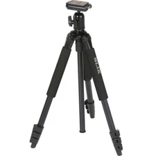 Slik Sprint 150 4-Section Aluminum Tripod with SBH-150DQ Ball Head, Black
