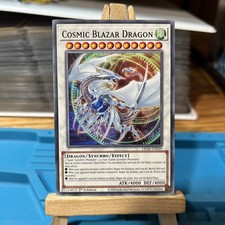 | Yugioh Cosmic Blazar Dragon LED6-EN029 1st Legendary Duelists Magical NM 🔥 |