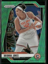 2024 Panini Prizm WNBA #27 Brionna Jones Green Prizms