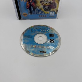 Sonic CD Sega CD CIB Complete Case Manual Game Tested